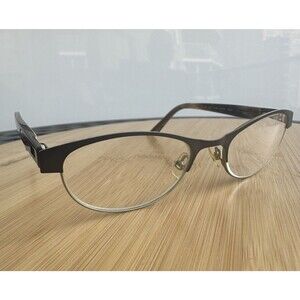 VANNI Mod V8340 C366 Women's Eyeglasses 52-19-135 Matte Brown/Horn Made in Italy